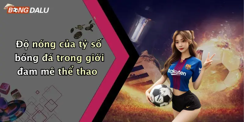 Độ nóng của tỷ số bóng đá trong giới đam mê thể thao