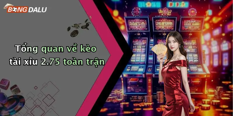 Tổng quan về kèo tài xỉu 2.75 toàn trận