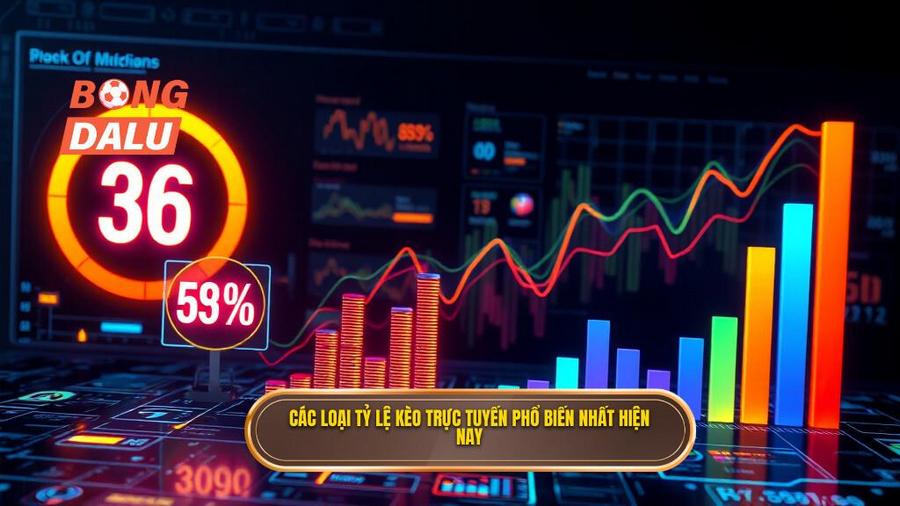Các loại tỷ lệ kèo trực tuyến phổ biến nhất hiện nay
