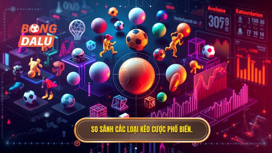 Phân tích đa chiều: Sự khác biệt giữa các loại kèo phổ biến