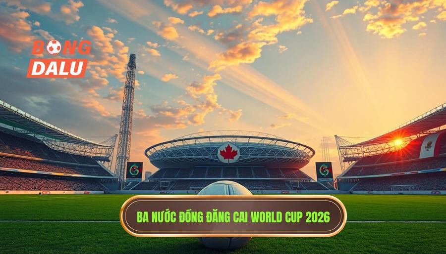 Ba nước đồng đăng cai World Cup 2026