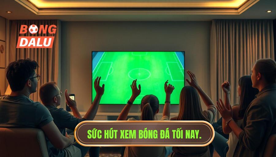 Sức hút xem bóng đá tối nay
