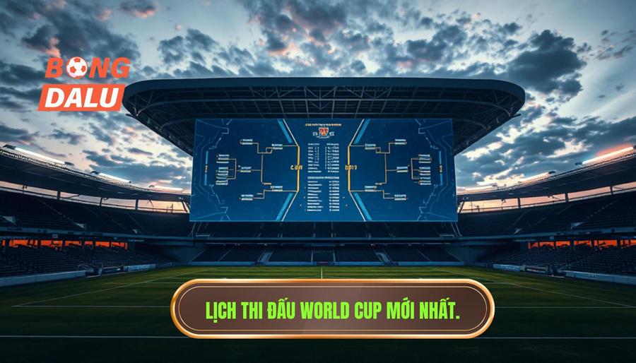 Lịch thi đấu World Cup mới nhất